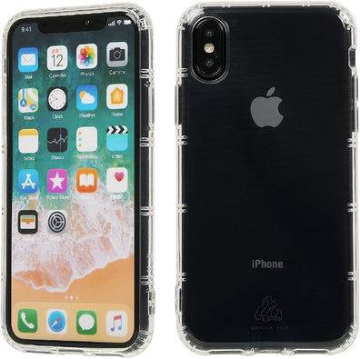 Gorilla Tech Defender Gel for Apple iPhone X and Apple iPhone XS Protective Case Transparent ultra-lightweight Slim TPU shock absorber Cover for models A1865, A1901, A1902, A2097, A1920, A2100, A2098